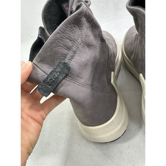 Ecco Solice Yak Leather Goretex Boots Gravity Nubuck Women’s 9-9.5 New READ - Picture 8 of 12
